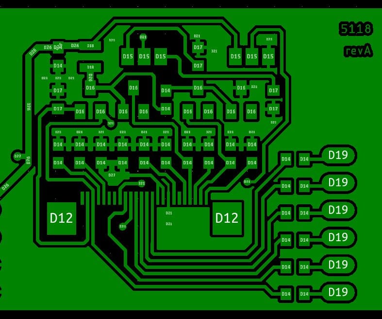 Gerber files board size