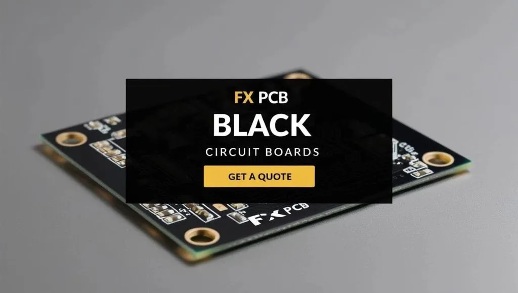 Black PCB board-FX PCB manufacturer