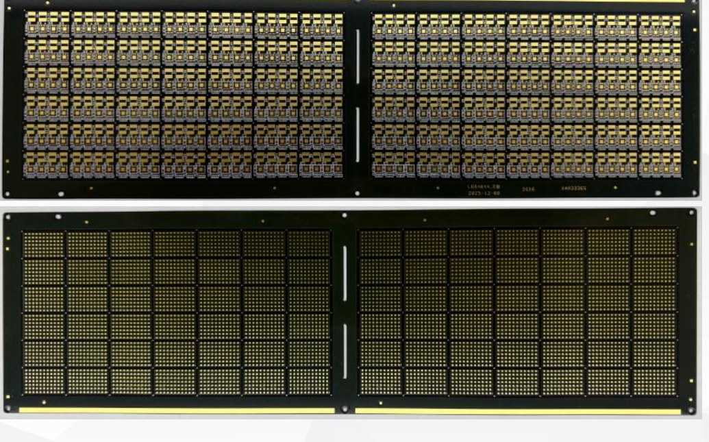SiP IC substrate for power devices, BT, nickel-palladium-gold